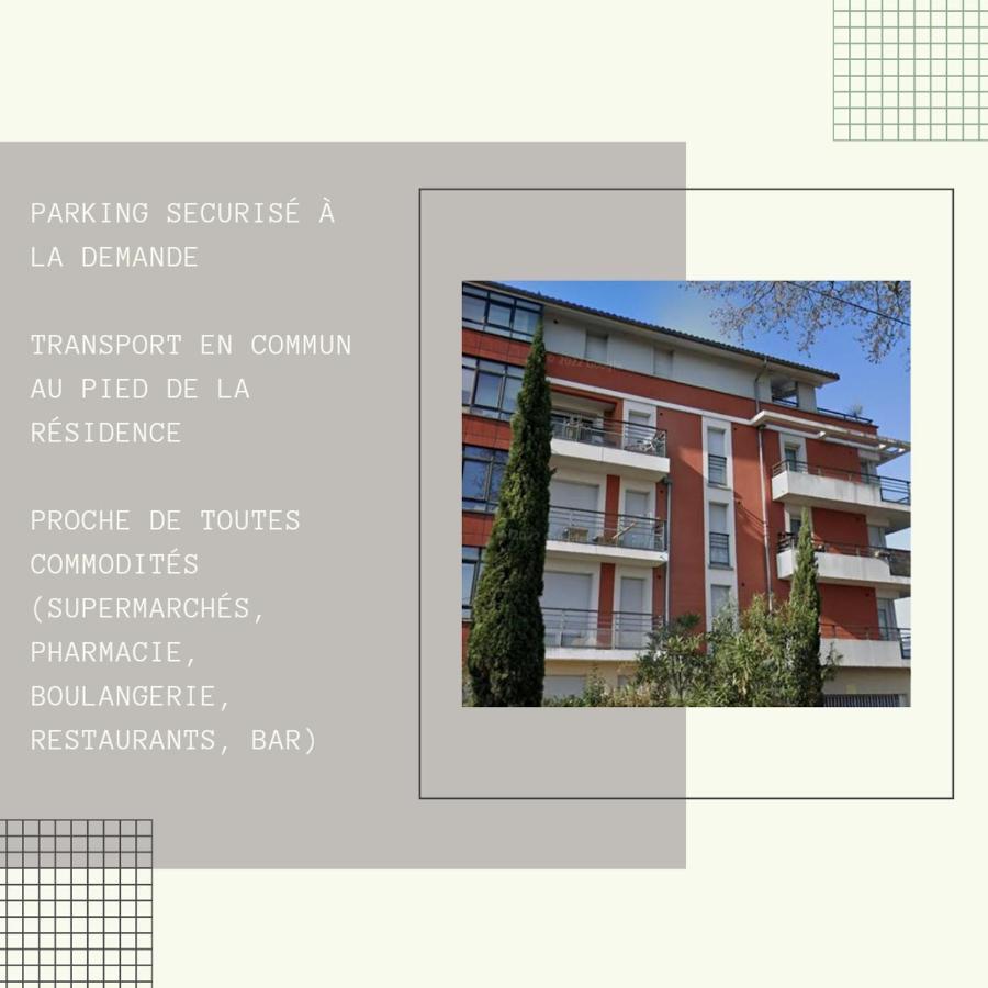 Bel Appartement Contemporain Proche Des Commodites 툴루즈 외부 사진